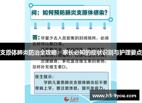 支原体肺炎防治全攻略：家长必知的症状识别与护理要点